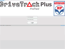 Tablet Screenshot of drivetrackplus.com